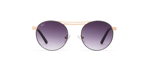 GAFAS GRADUADAS mujer ROMY negro/dorado