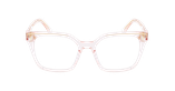 GAFAS GRADUADAS mujer CARACTÈRES FIL D'OR EFFRONTÉE rosa - vista de frente