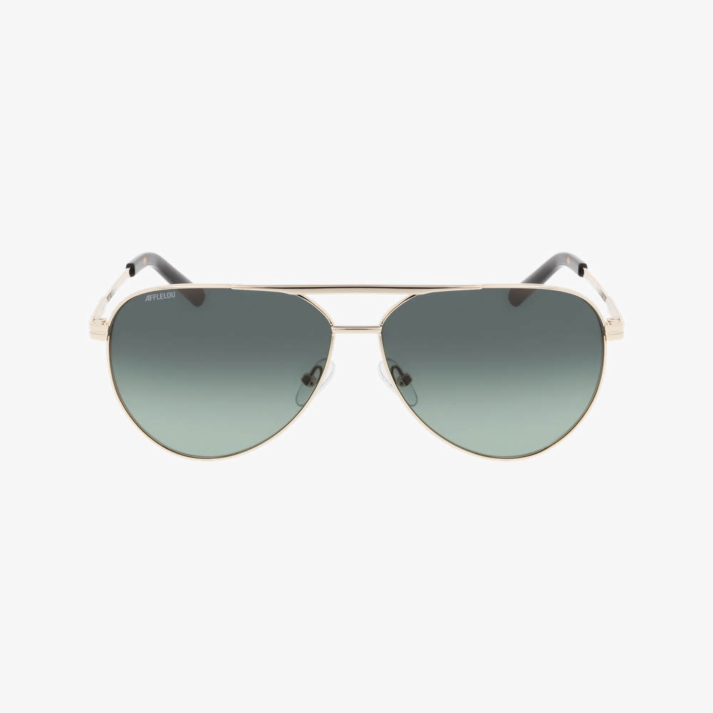 GAFAS DE SOL hombre RYKER POLARIZED dorado - vista de frente