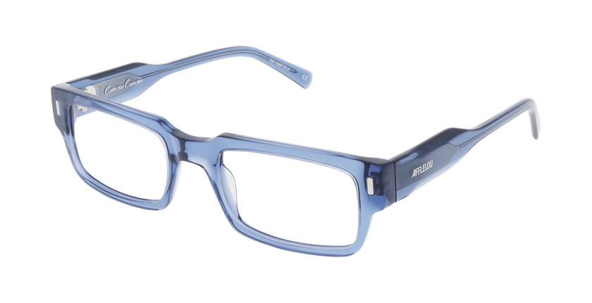 GAFAS GRADUADAS hombre CARACTÈRES AMBITIEUX azul/azul cristal - vista de frente