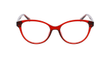 GAFAS GRADUADAS mujer RZERO34 rojo - vista de frente