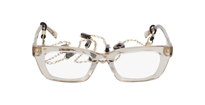 GAFAS GRADUADAS mujer CARACTÈRES CRÉATIVE marrón - vista de frente