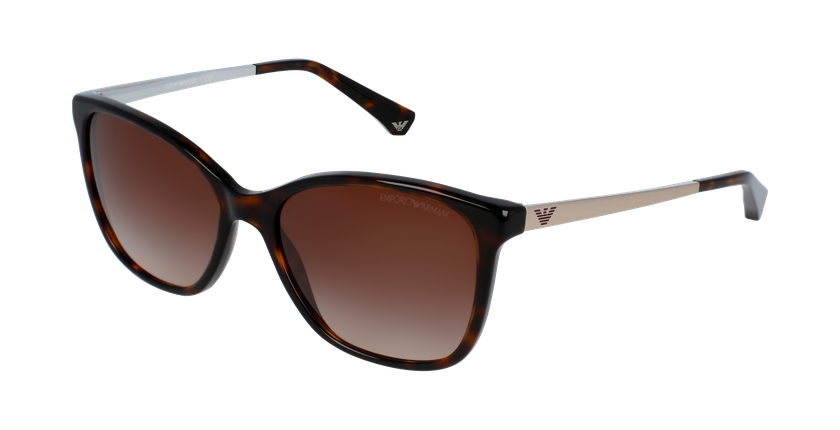 GAFAS DE SOL mujer 0EA4025 marrón - vue de 3/4