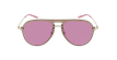 GAFAS DE SOL WAIMEA dorado/rosa - vista de frente