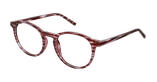 GAFAS GRADUADAS niños RZERO26 rojo marmoleado - vista de frente