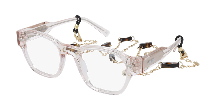 GAFAS GRADUADAS mujer CARACTÈRES AUTHENTIQUE rosa - vista de frente