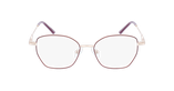 GAFAS GRADUADAS mujer MAGIC MARINE morado/dorado - vista de frente