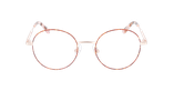 GAFAS GRADUADAS mujer MAGIC318 carey/rojo - vista de frente