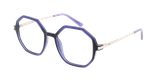 GAFAS GRADUADAS mujer DIANE morado - vista de frente