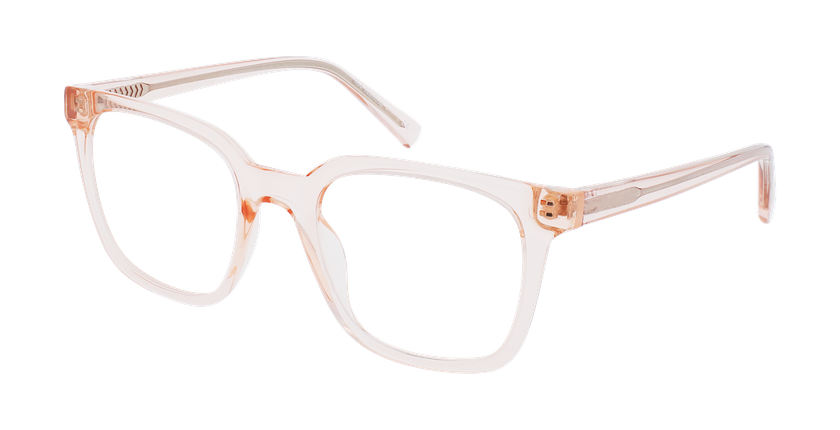 GAFAS GRADUADAS mujer RZERO32 rosa/dorado - vista de frente