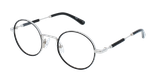GAFAS GRADUADAS mujer MAGIC 193 negro/plateado - vista de frente