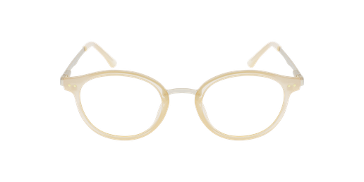 GAFAS GRADUADAS mujer MAGIC 97 beige/dorado vista de frente