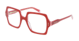 GAFAS GRADUADAS mujer CHARISMATIQUE rosa - vista de frente