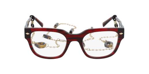 GAFAS GRADUADAS mujer AUDACIEUSE rojo marmoleado
