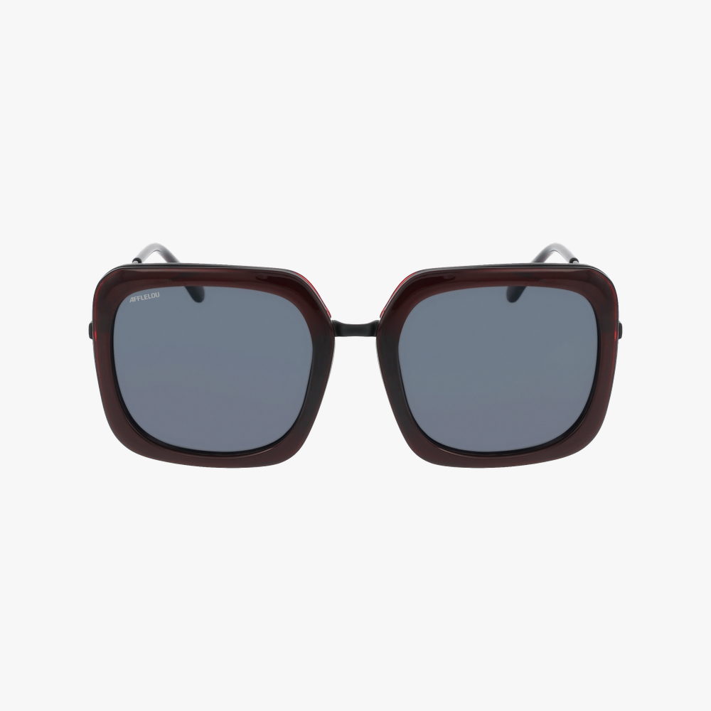 GAFAS DE SOL mujer IMMA rojo/negro - vista de frente