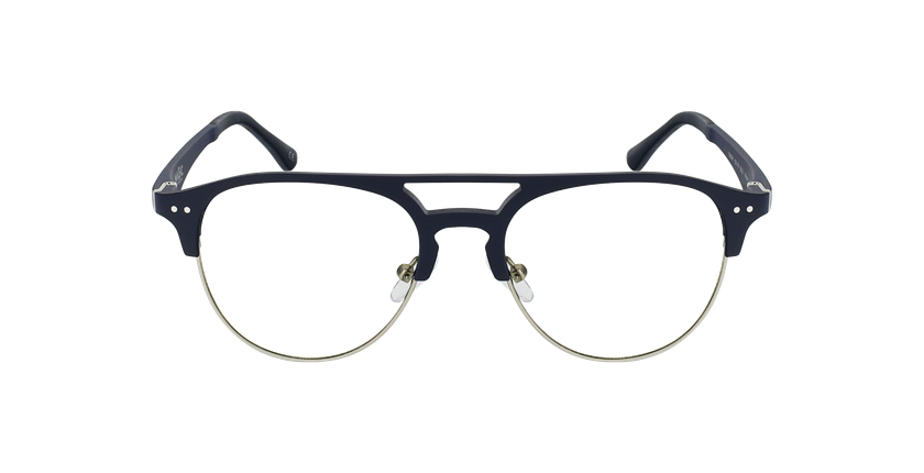 GAFAS GRADUADAS hombre MAGIC 91 azul/plateado - vista de frente