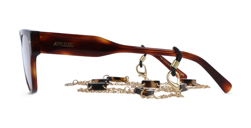 GAFAS GRADUADAS mujer AUDACIEUSE carey - vista de frente