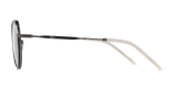 GAFAS GRADUADAS mujer MAGIC223 negro/blanco - vista de frente