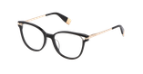 GAFAS GRADUADAS mujer VFU580 negro brillante - vista de frente