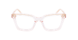 GAFAS GRADUADAS mujer CARACTÈRES FIL D'OR MYSTÉRIEUSE rosa - vista de frente
