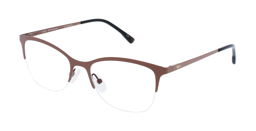 GAFAS GRADUADAS mujer MAGIC 113 marrón - vista de frente