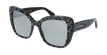 GAFAS DE SOL mujer 0DG4348 negro - vue de 3/4