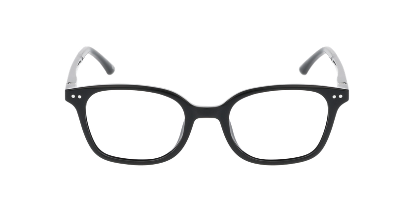 GAFAS GRADUADAS niños LORIS negro/naranja - vista de frente