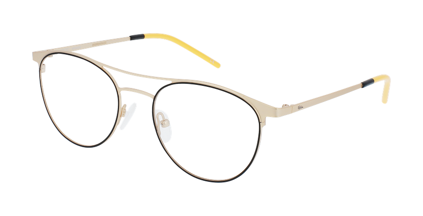 GAFAS GRADUADAS mujer MAGIC 151 negro/dorado - vista de frente