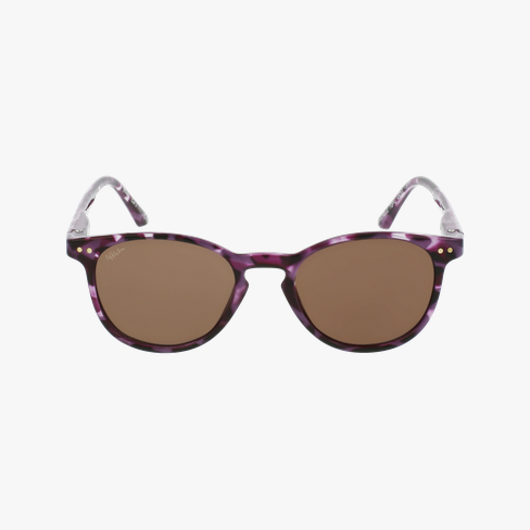 GAFAS DE SOL niños FELIZ carey/morado vista de frente