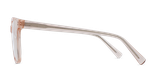 GAFAS GRADUADAS mujer RZERO32 rosa/dorado - vista de frente