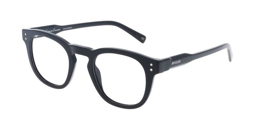 GAFAS GRADUADAS hombre CARACTÈRES ÉLÉGANT negro - vista de frente