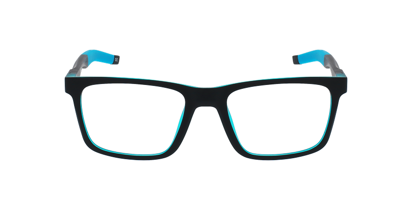 GAFAS GRADUADAS niños MAGIC 190 negro/verde - vista de frente