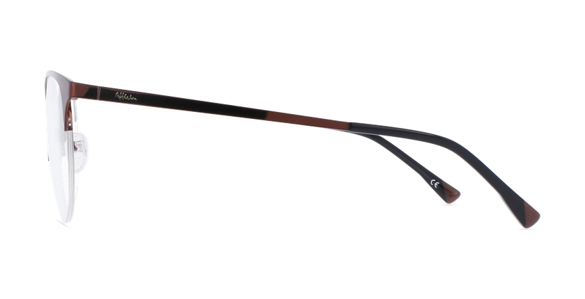 GAFAS GRADUADAS mujer MAGIC 110 marrón - vista de frente