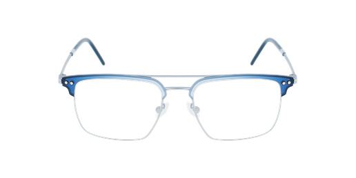 GAFAS GRADUADAS hombre MAGIC 202 azul/plateado vista de frente