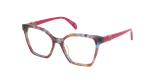 GAFAS GRADUADAS mujer VTOB71 rojo/azul - vista de frente