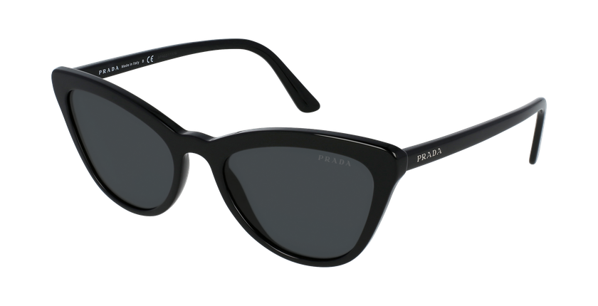 GAFAS DE SOL mujer 0PR 01VS negro - vue de 3/4
