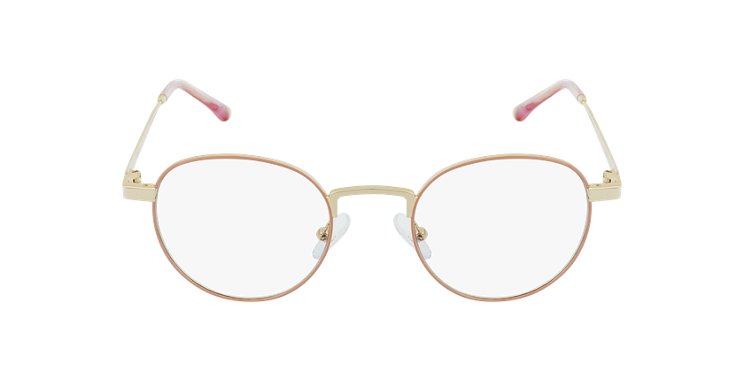 Gafas graduadas MAGIC 70 rosa/dorado - vista de frente