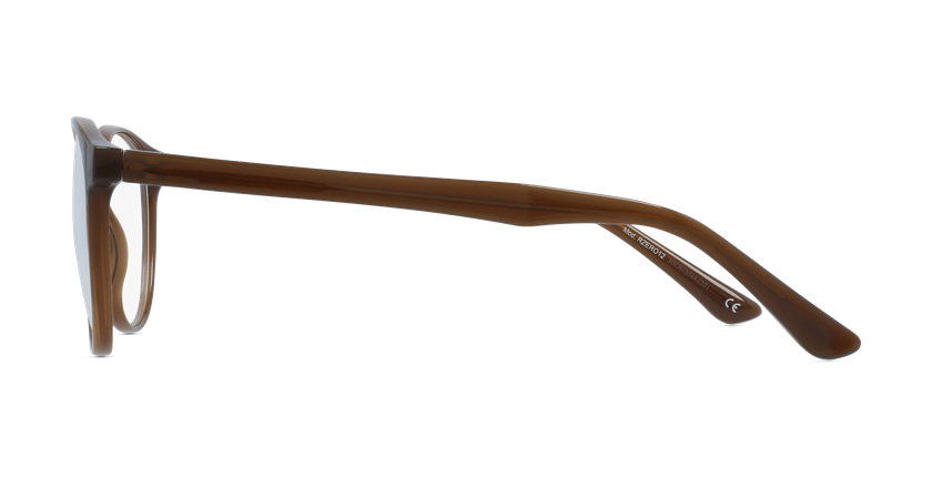 GAFAS GRADUADAS hombre RZERO12 marrón - vista de frente