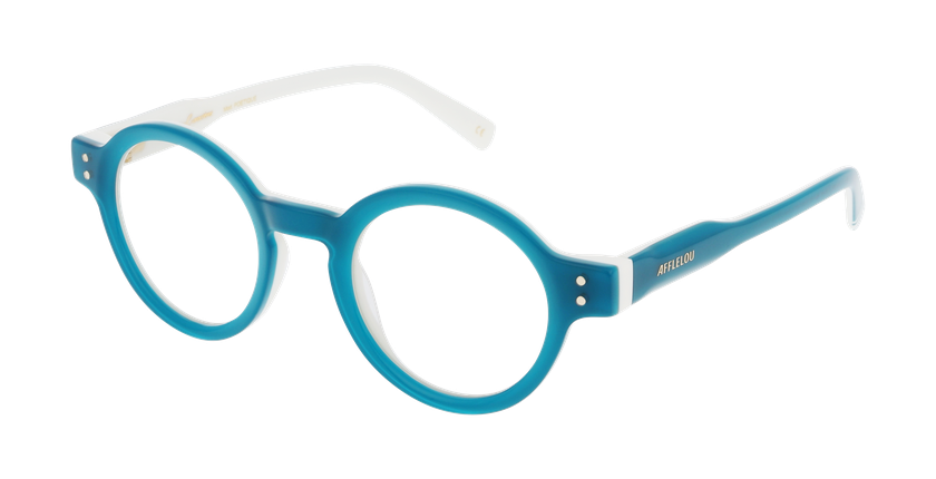 GAFAS GRADUADAS mujer CARACTÈRES POETIQUE azul - vista de frente