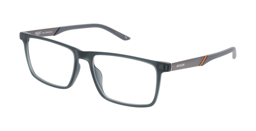 GAFAS GRADUADAS hombre EMMANUEL gris/naranja - vista de frente