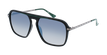 GAFAS DE SOL hombre ILLAS negro/verde - vista de frente