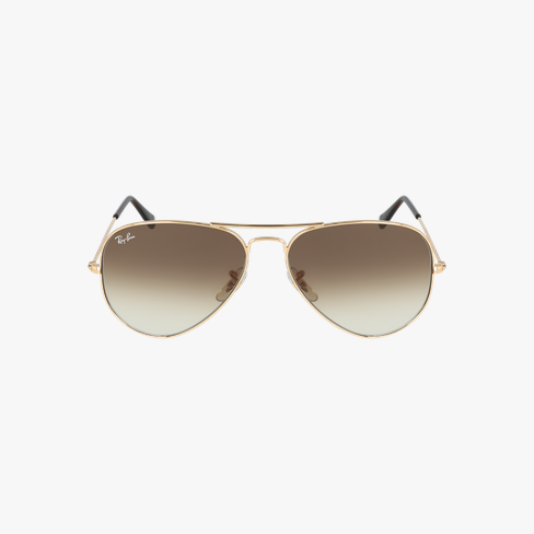 GAFAS DE SOL AVIATOR LARGE METAL dorado