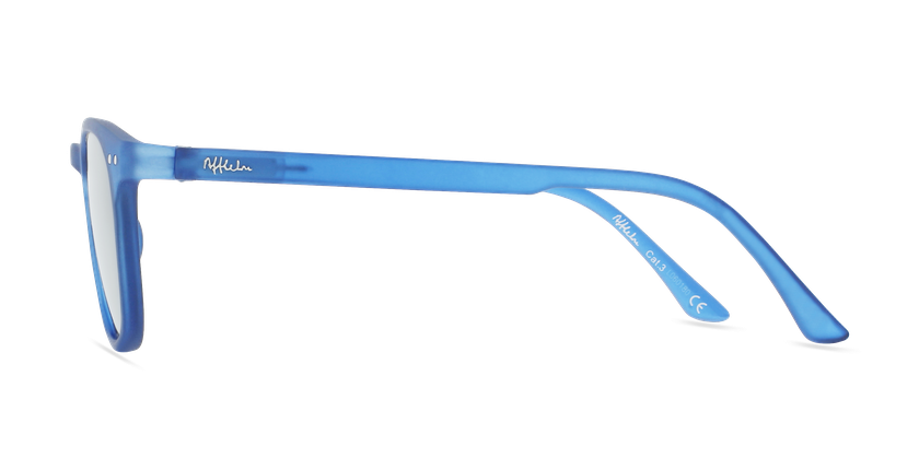 GAFAS DE SOL niños VALME azul/azul oscuro mate - vista de frente