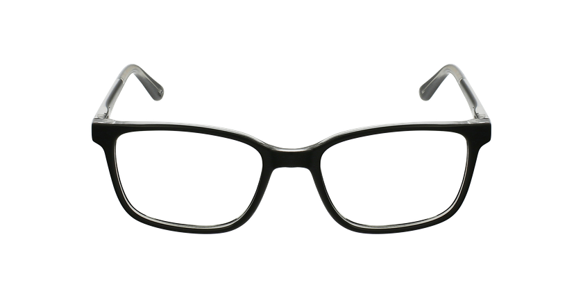 GAFAS GRADUADAS niños RZERO24 negro - vista de frente