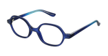 GAFAS GRADUADAS niños RZERO20 azul/negro - vista de frente