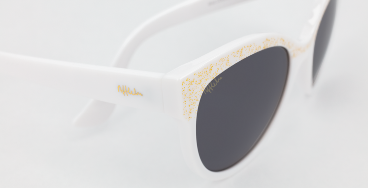 GAFAS DE SOL niños LOURDES blanco