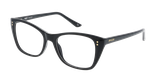 GAFAS GRADUADAS mujer DEVA negro - vista de frente