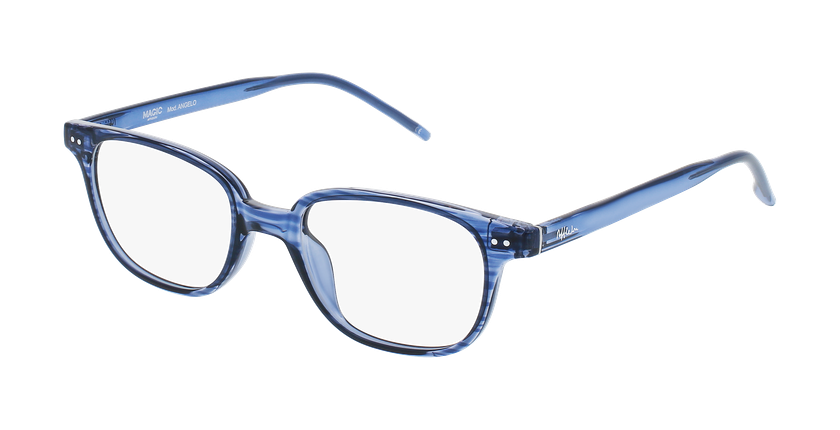 GAFAS GRADUADAS niños MAGIC ANGELO azul - vista de frente
