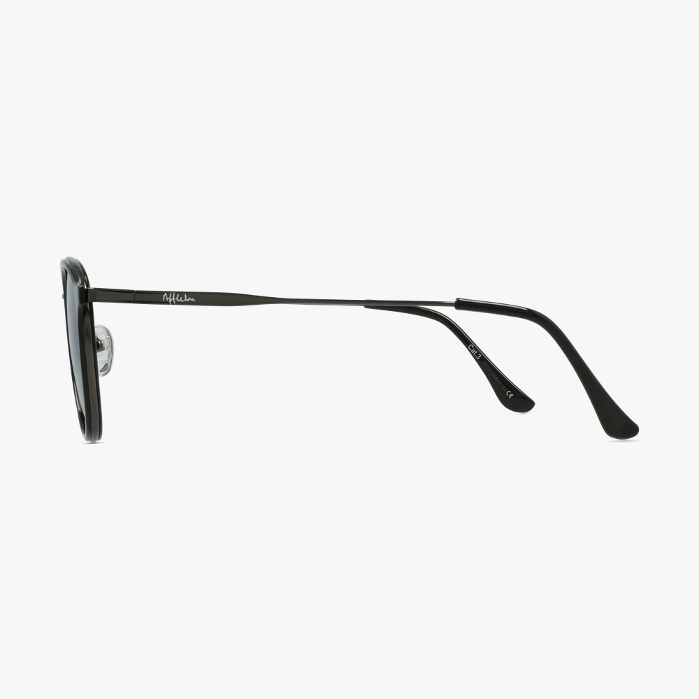 GAFAS DE SOL hombre AVILES negro/gris - vista de lado