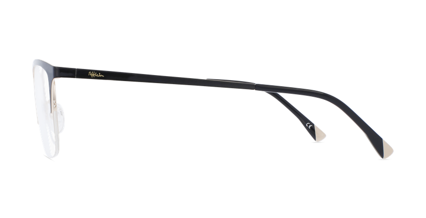 GAFAS GRADUADAS mujer MAGIC 113 negro/dorado - vista de frente